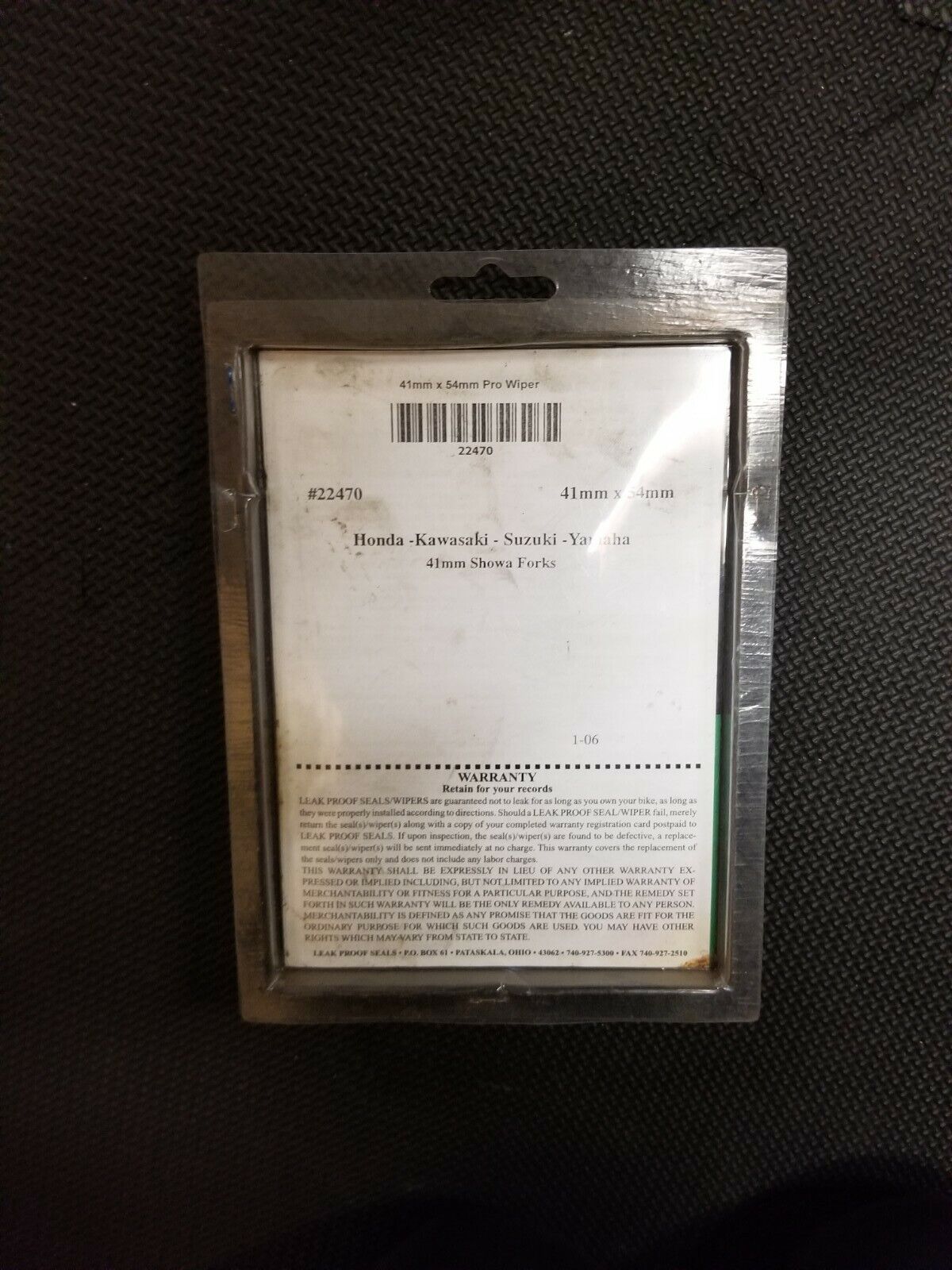 Leak Proof Pro Wiper Fork Seals 22470 41x54mm Honda Kawasaki Suzuki Yamaha (B#6)