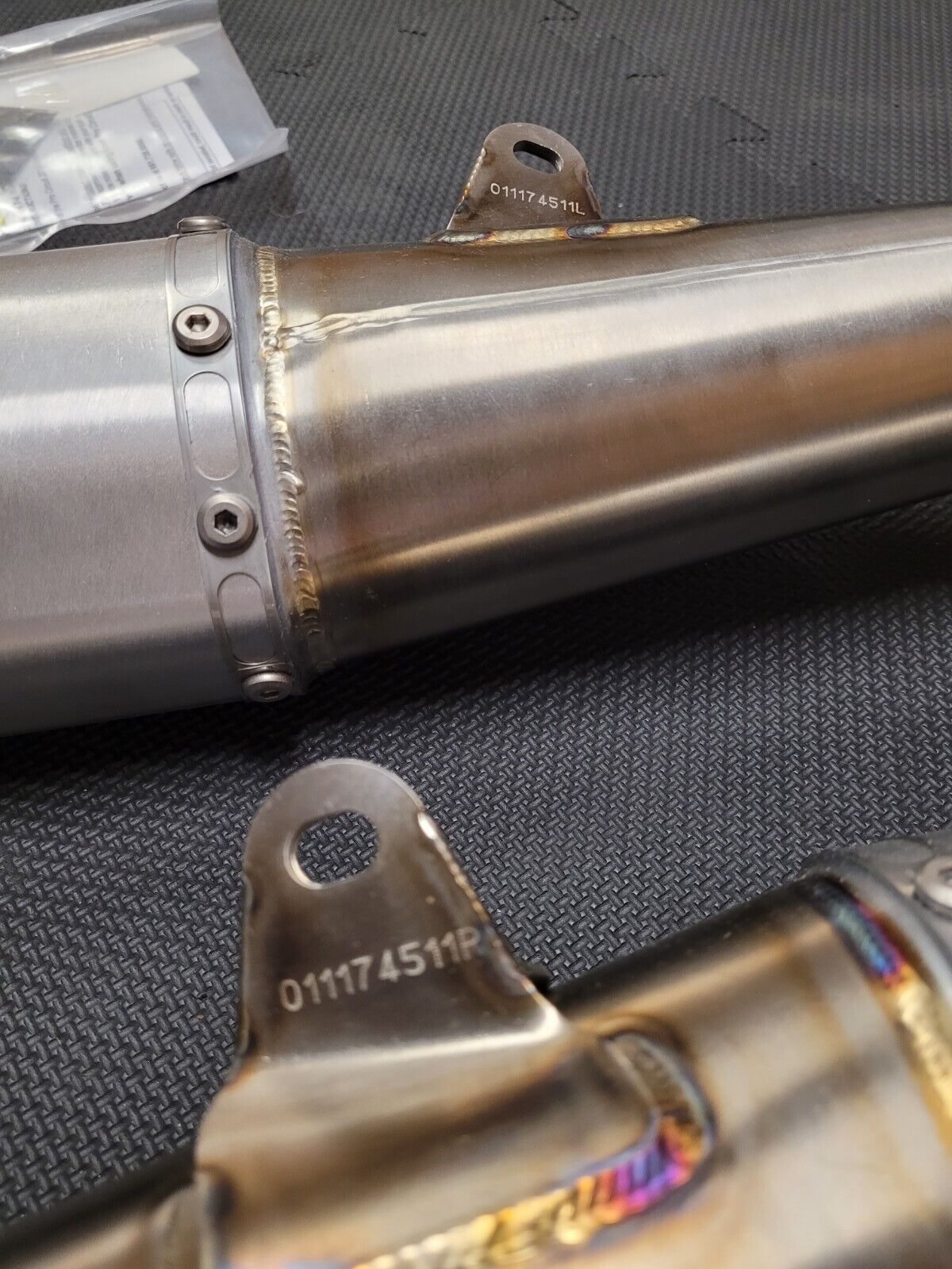 Pro Circuit Ti-6 Dual Muffler Slip On Honda CRF450R/RX 2017-2018 0111745G2