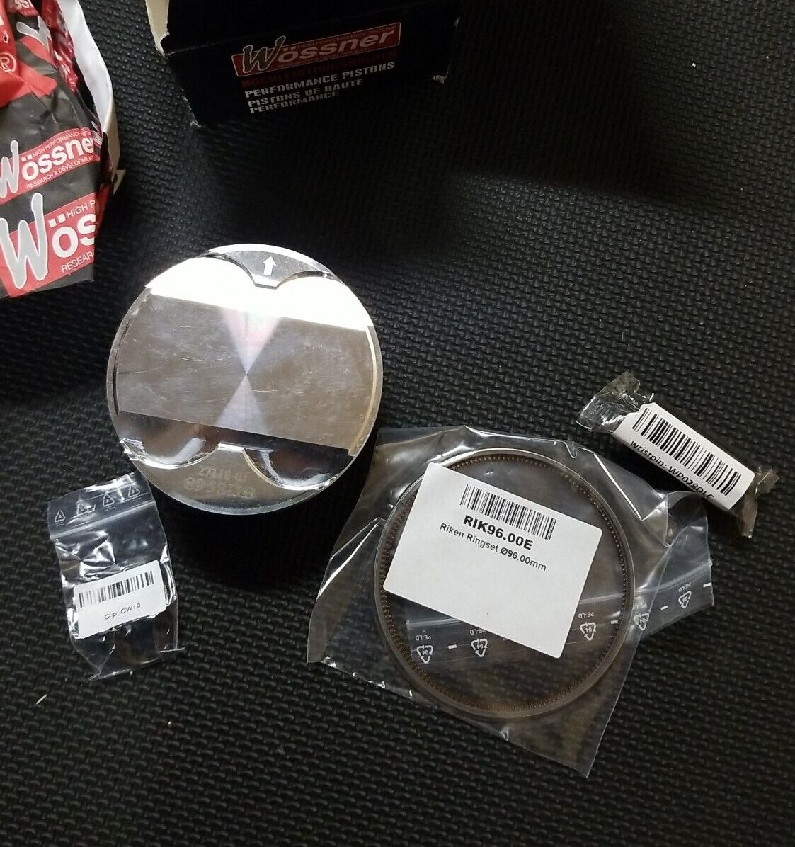 Wossner Piston Kit 8958DB Kawasaki KX450F 95.97mm (BP)