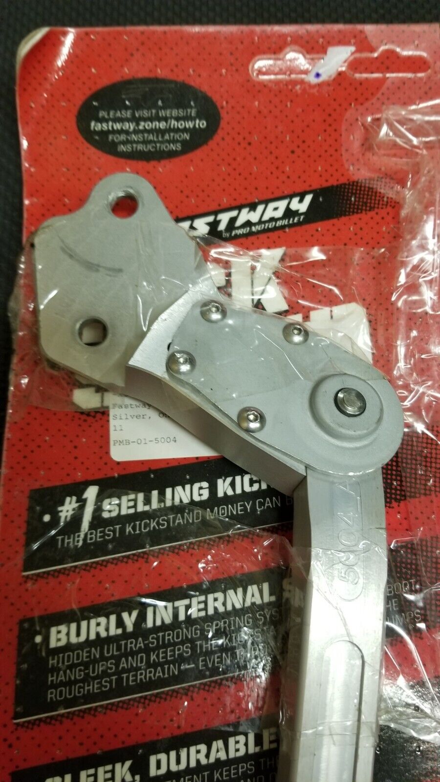Fastway Pro Moto Billet Kickstand PMB-01-5004 Yamaha YZ250F YZ450F 2006-2009