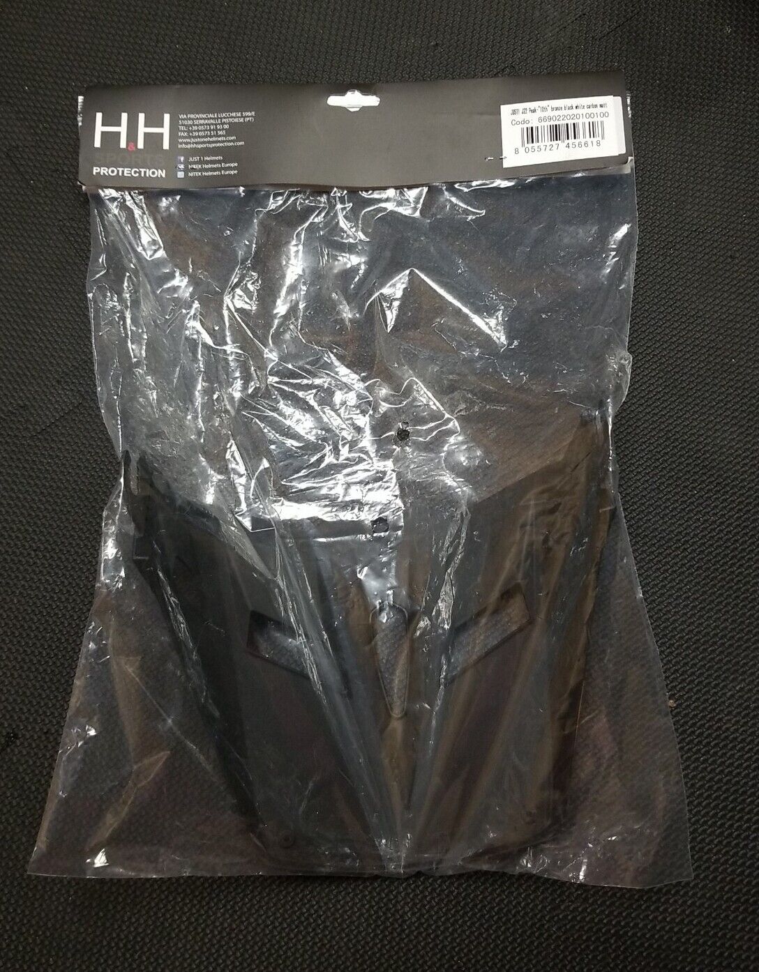 Just1 Replacement J22 Visor Peak Bronze Black White 10th Anniversary Edition (R2
