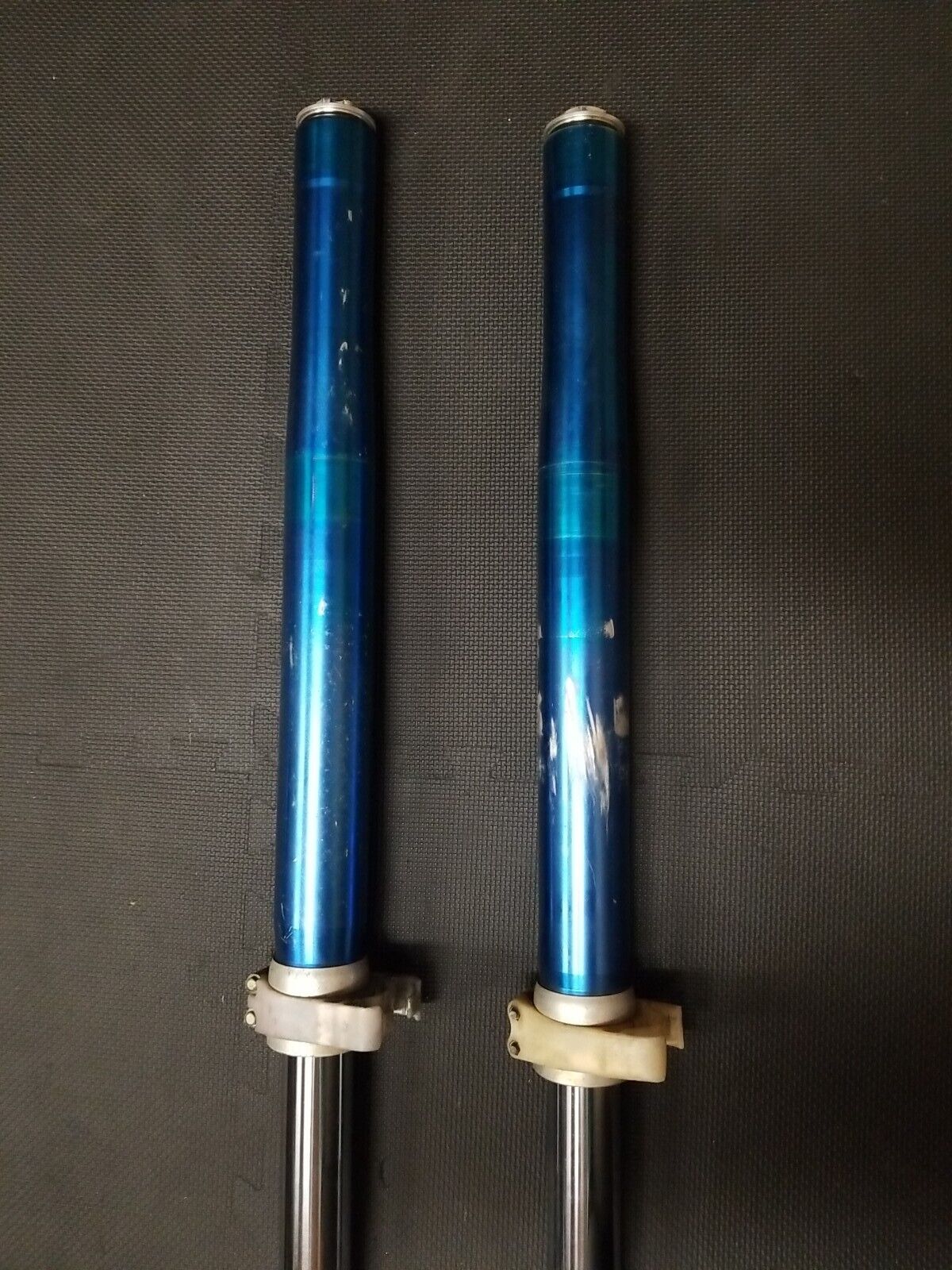 FOR PARTS 1992 Kawasaki KX 125 Left Front Forks Suspension Parts (SW)