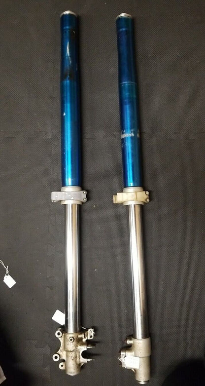 FOR PARTS 1992 Kawasaki KX 125 Left Front Forks Suspension Parts (SW)