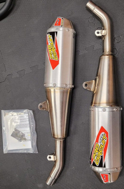 Pro Circuit Ti-6 Dual Muffler Slip On Honda CRF450R/RX 2017-2018 0111745G2