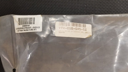 VORTEX OS SUPERCROSS STRAIGHT BARS SILVER 1 1/8 PART # HB954S OVERSIZE