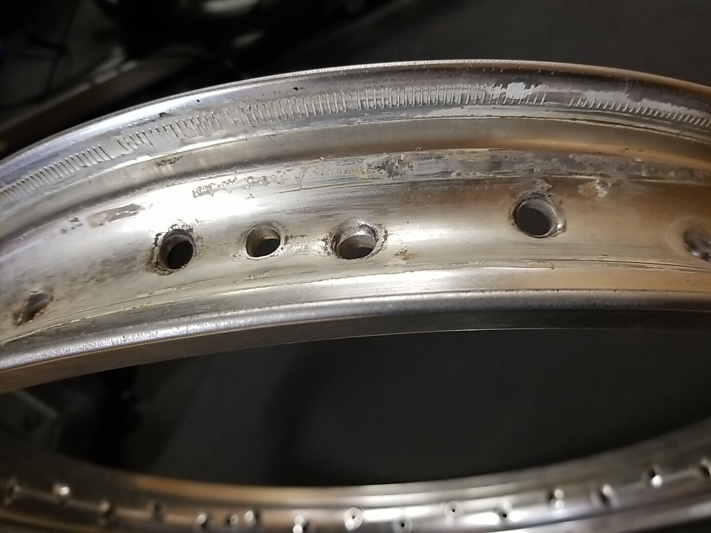 D.I.D. Japan Rear Rim 19 "x 2.15 Aluminum 52--08