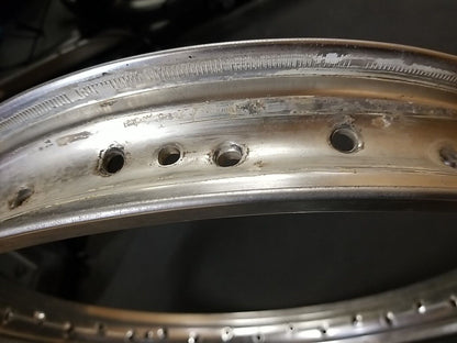 D.I.D. Japan Rear Rim 19 "x 2.15 Aluminum 52--08