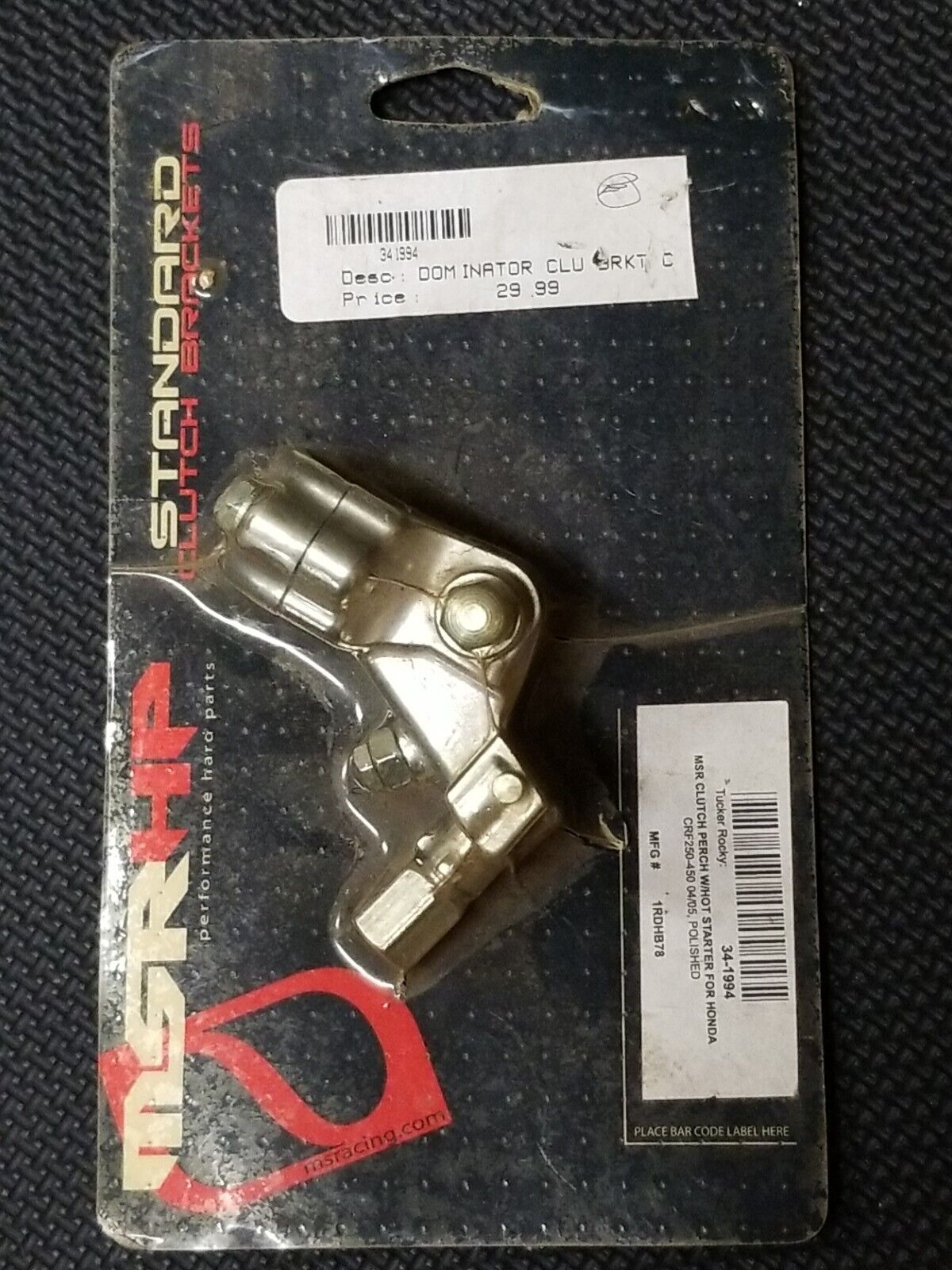MSR 34-1994 Honda Clutch Perch Bracket Honda CRF250 450 2004 2005 (B#Lev)