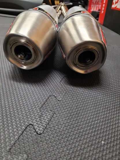 Pro Circuit Ti-6 Dual Muffler Slip On Honda CRF450R/RX 2017-2018 0111745G2