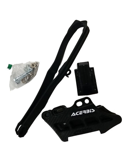 Acerbis Chain Guide and Slider Kit Black 2666240001 Honda CRF 250R 250RX 450R RX