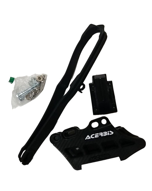 Acerbis Chain Guide and Slider Kit Black 2666240001 Honda CRF 250R 250RX 450R RX