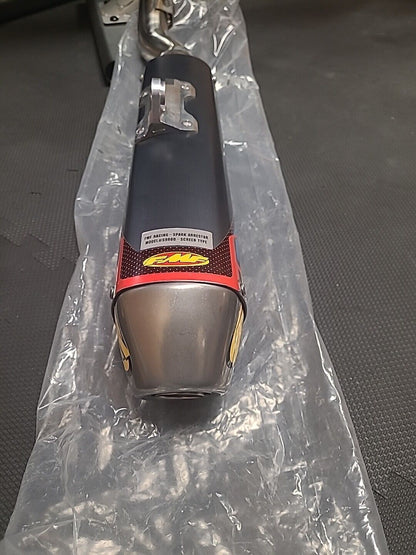 FMF Q4 Hex Slip-On Muffler w/Spark Arrestor 042368 2019 - 2023 KX450 KX450F 450X