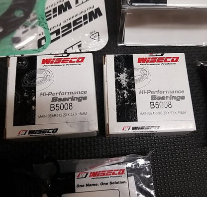 Wiseco Engine Rebuild Kit Crankshaft Piston 66.40mm Fits HONDA CR250R 1997-2001