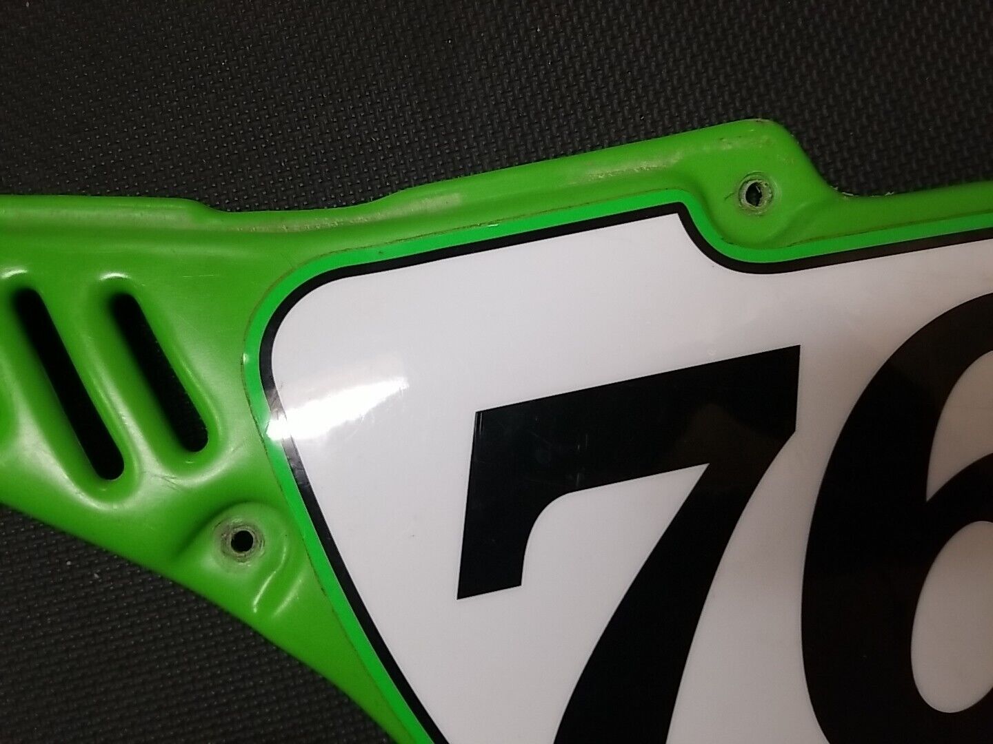 1986 Kawasaki KX500 Side Number Plates (5)