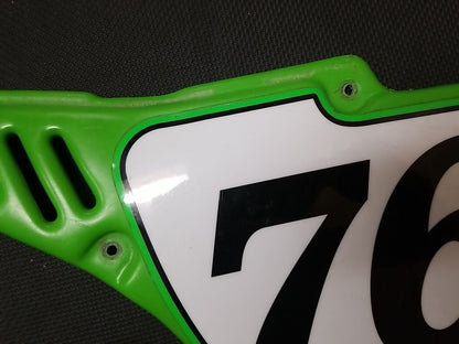 1986 Kawasaki KX500 Side Number Plates (5)