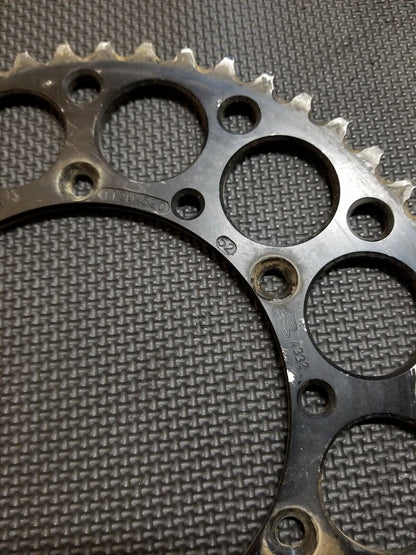 Renthal Rear Sprocket 52 Tooth Black 112U-520-52 Black (2C)