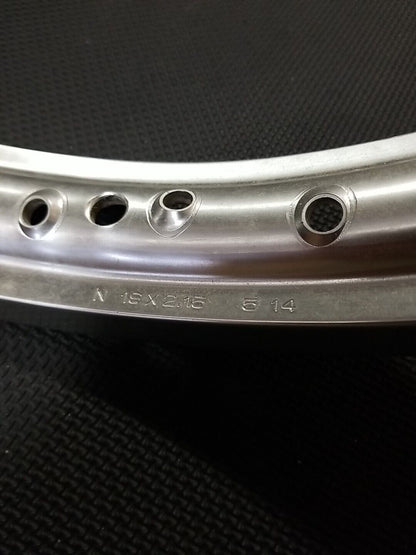 D.I.D. Japan Rear Rim 19 "x 2.15 Aluminum 52--08