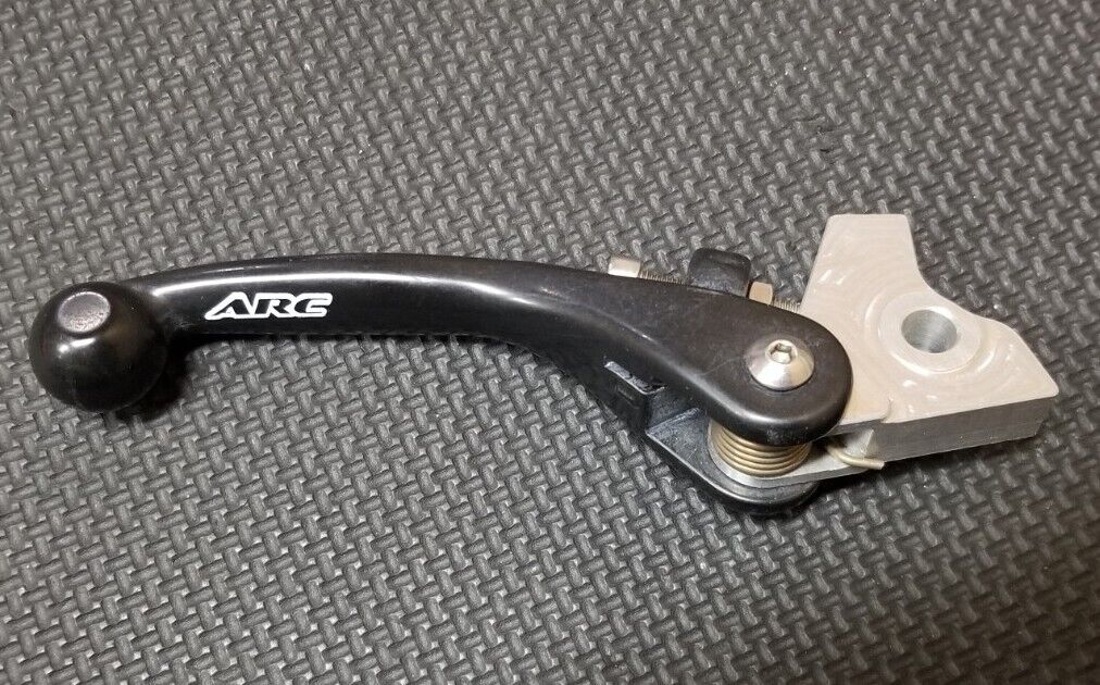 ARC Folding Brake Lever BR-202 Aluminum Black KTM 60 85 105 SX XC 17/14