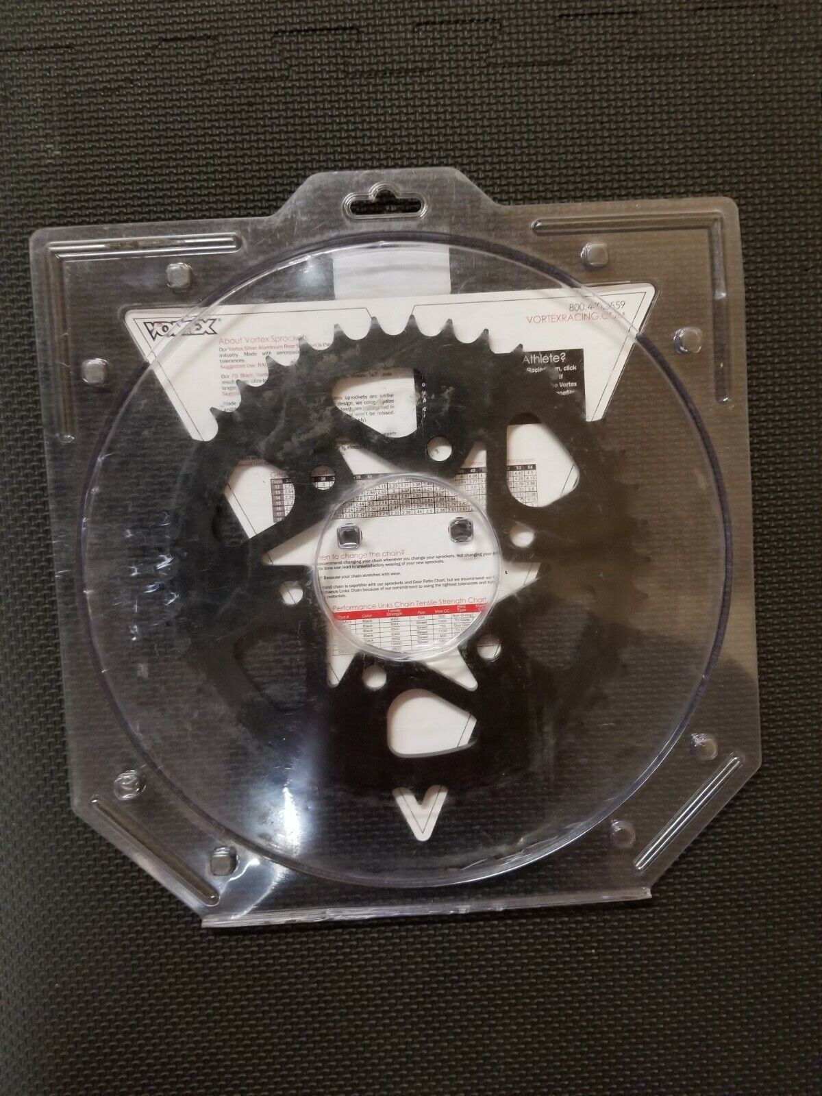 NOS Vortex 452AS-41 Kawasaki Ninja 650 Steel Rear Sprocket Black B#5 ZX-9R