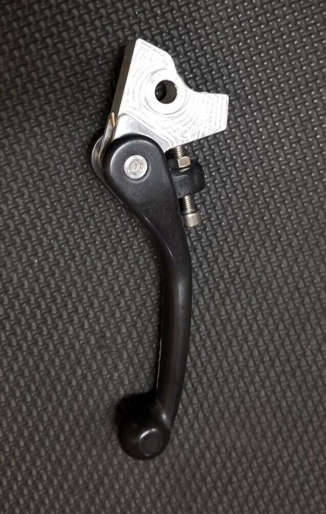 ARC Folding Brake Lever BR-202 Aluminum Black KTM 60 85 105 SX XC 17/14