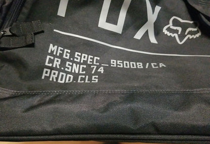 Fox Black Camo Podium 180 Gear Bag  28602-247-OS NEW Floor Model