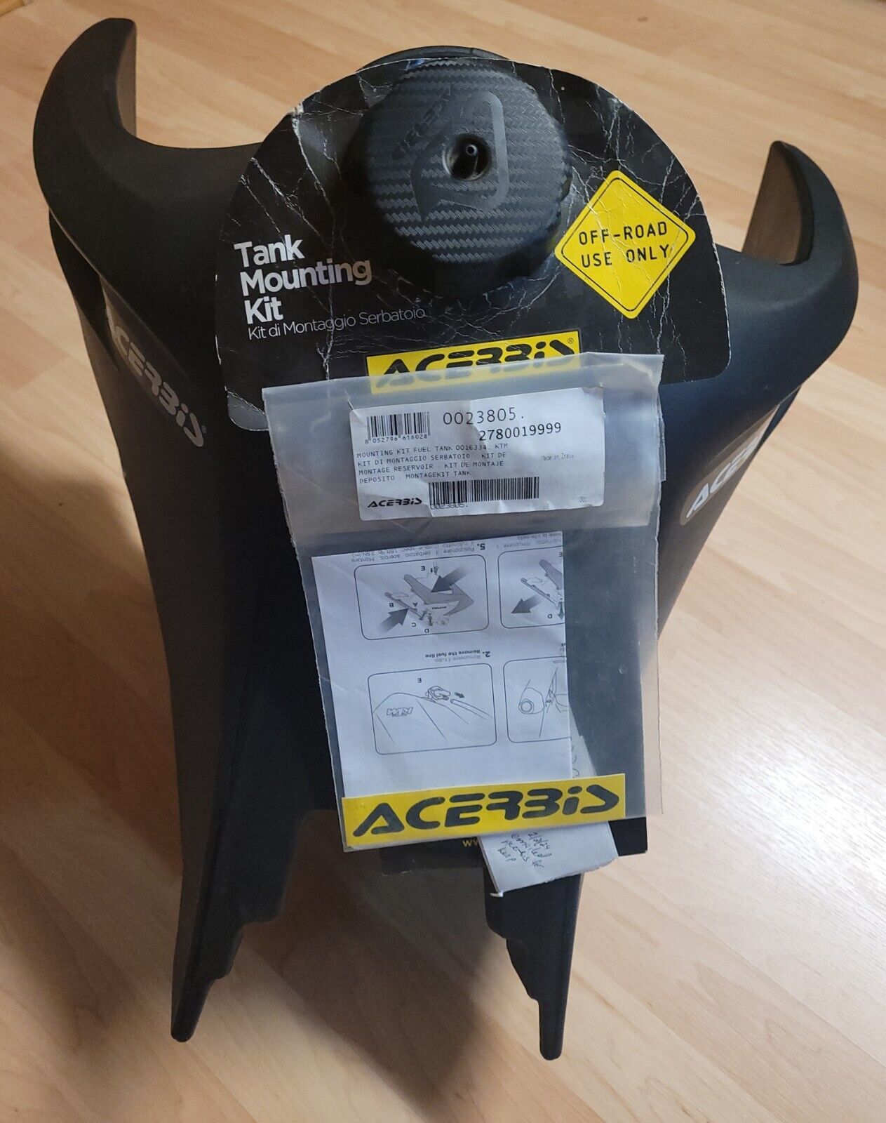 Acerbis 4.1 Gallon Gas Fuel Tank 2250350001 KTM EXC SX SX-F 125 150 200 250 300