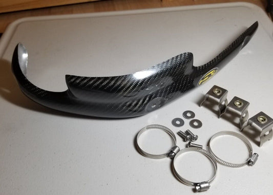 P3 Carbon Heat Shield Husqvarna TC 250 Akrapovic 2012-2014