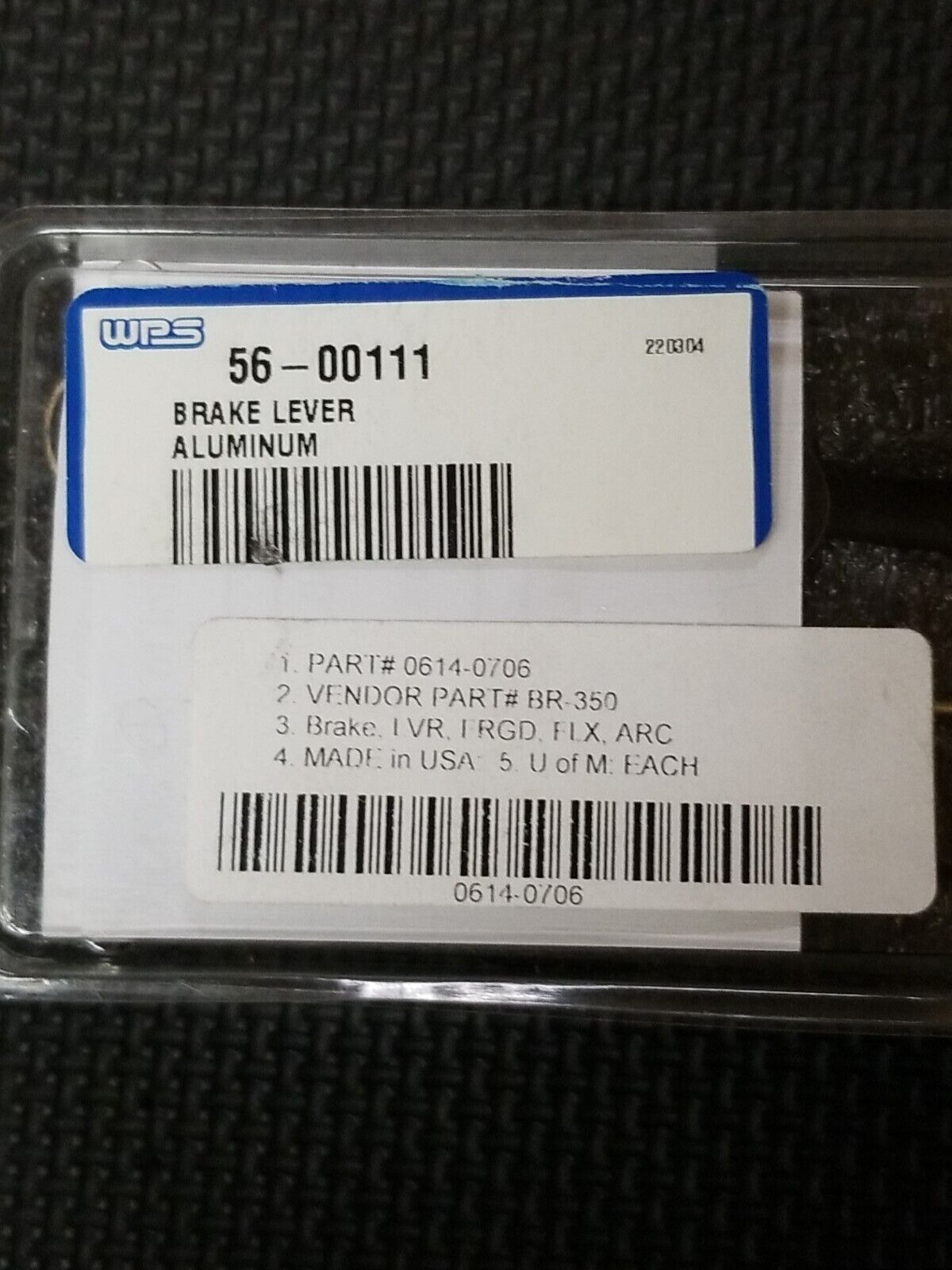 ARC Folding Brake Lever BR-350 Husqvarna TC 85 2013 - 2023