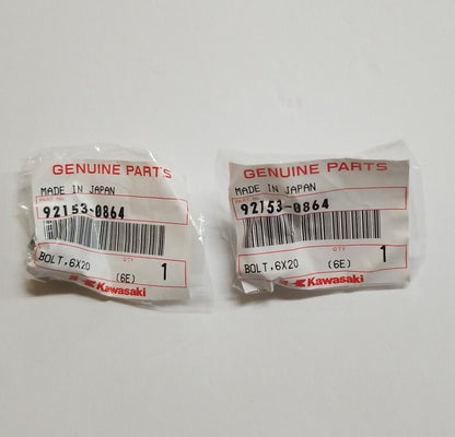 Kawasaki OEM 92153-0864 Bolt 6x20 Qty. 2